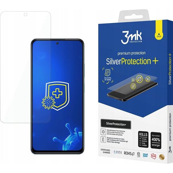 3MK 3MK SilverProtect+ Xiaomi Redmi Note 12 Pro 4G Folia Antymikrobowa montowana na mokro