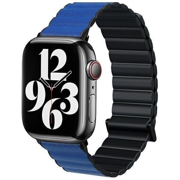 Beline Beline pasek Apple Watch Magnetic Pro 38/40/41mm czarno/niebieski black/blue box