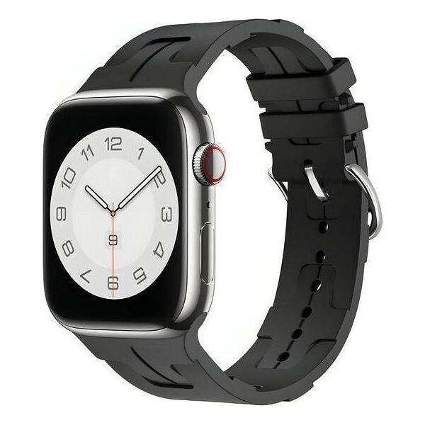 Beline Beline pasek Apple Watch Silicone Ultra 42/44/45/49mm czarny /black box