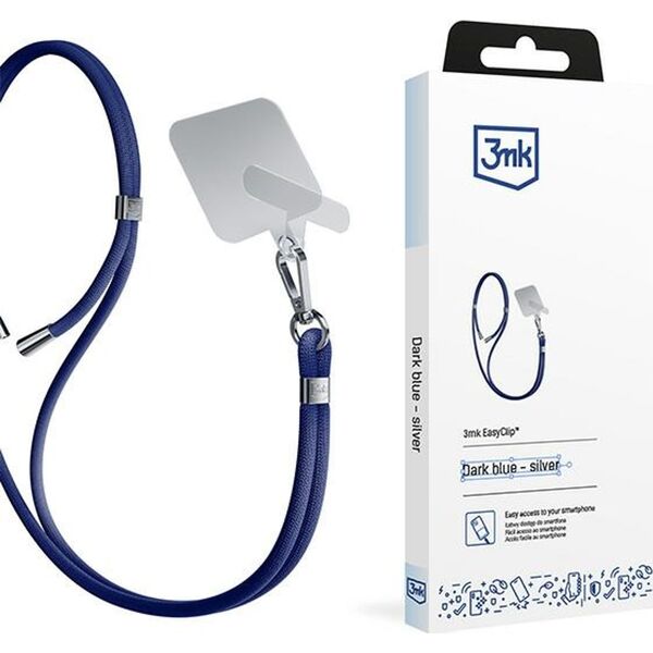 3MK 3mk EasyClip Dark Blue (silver)