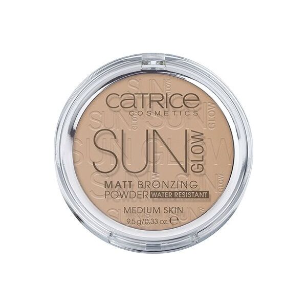 Catrice Sun Glow Matt Bronzing Powder Water Resistant Medium Skin puder brązujący 030 Medium Bronze 9.5g