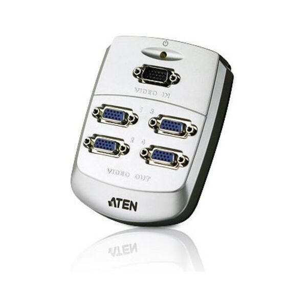 Aten Rozdzielacz Splitter VGA 4 portowy (4710423776340)