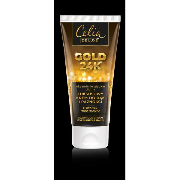 Celia Celia Gold 24K Luksusowy Krem do rąk i paznokci 80ml