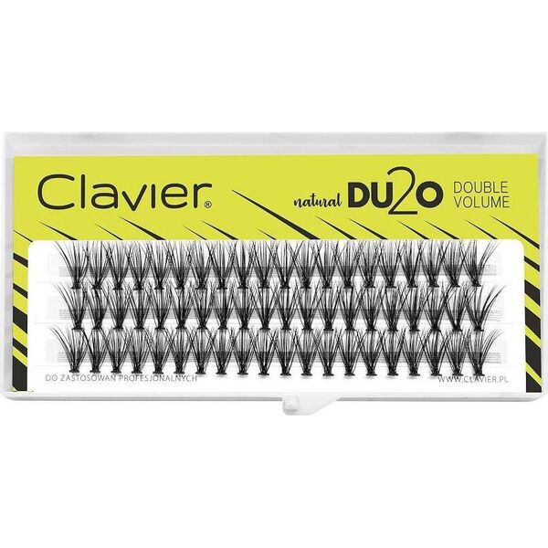 Clavier CLAVIER_DU2O Double Volume kępki rzęs 12mm