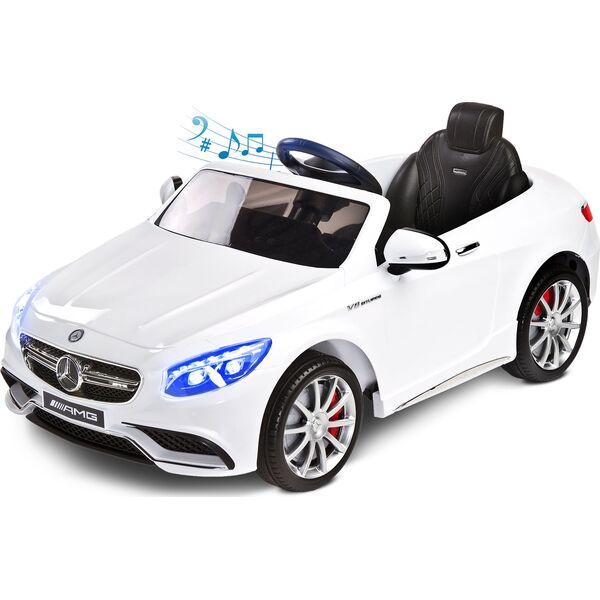 4Baby SAMOCHÓD NA AKUMULATOR TOYZ MERCEDES-BENZ S63 AMG - WHITE