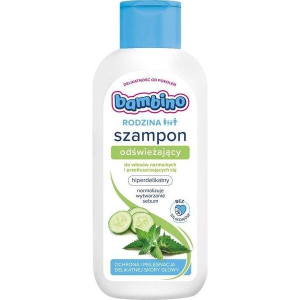 Bambino BAMBINO-RODZ.SZAMPON ODŚWIEŻAJĄCY 400ML