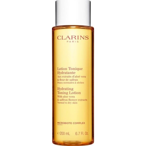 Clarins Hydrating Toning Lotion tonik nawilżający do skóry normalnej i suchej 200 ml