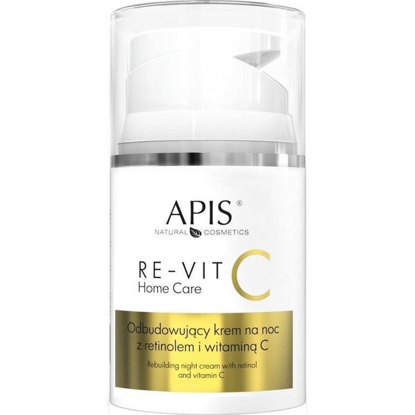 Apis Re-Vit C Home Care odbudowujący krem na noc z retinolem i witaminą C 50ml