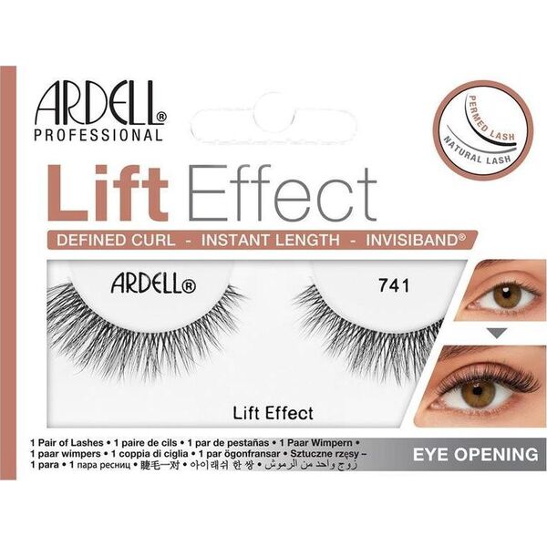 Ardell ARDELL_Lift Effect 741 sztuczne para sztucznych rzęsy na pasku Black