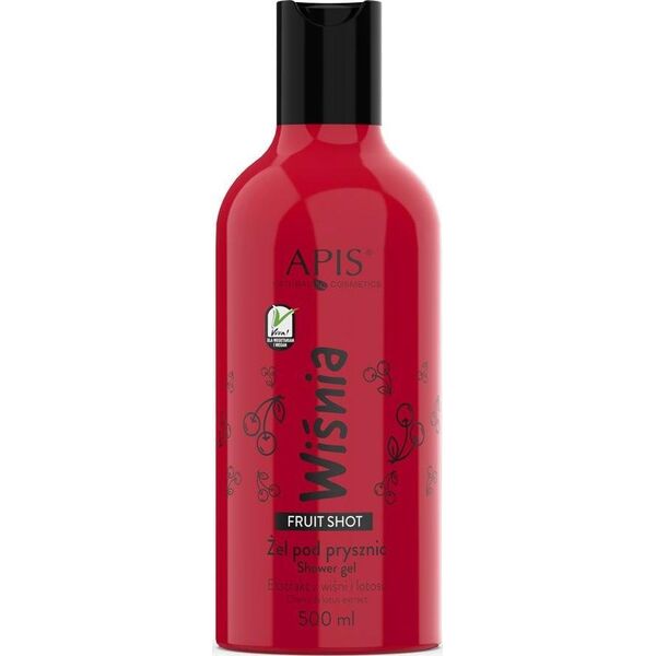 Apis APIS_Fruit Shot Shower Gel żel pod prysznic Wiśnia 500ml