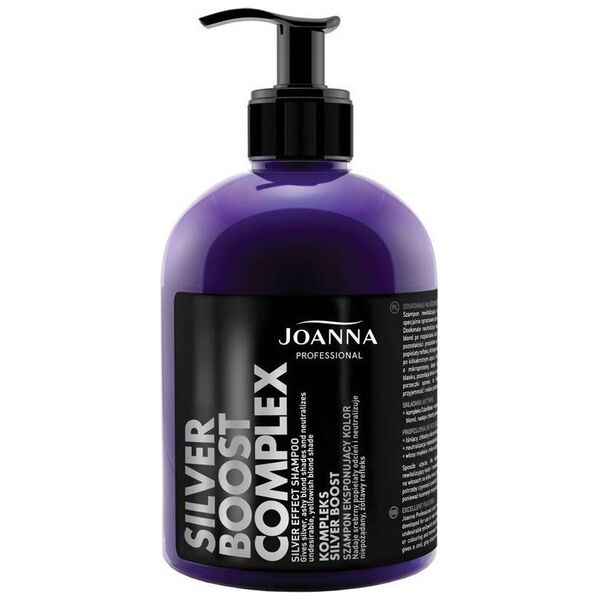 Joanna Joanna Professional Silver Boost Kompleks Szampon eksponujący kolor srebrny 500ml