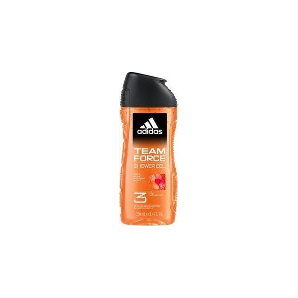 adidas Team Force żel pod prysznic 3 w 1 dla mężczyzn, 250 ml