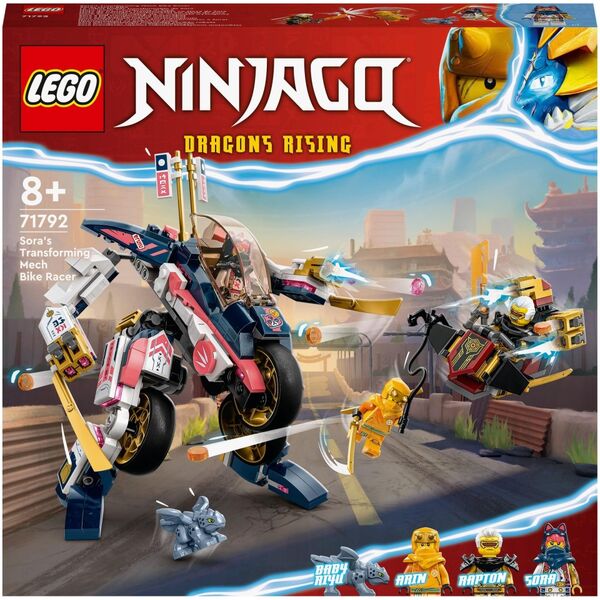 LEGO Ninjago Mech Sory zmieniający się w motocykl wyścigowy (71792)