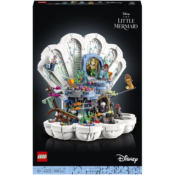 LEGO Disney Królewska muszla Małej Syrenki (43225)