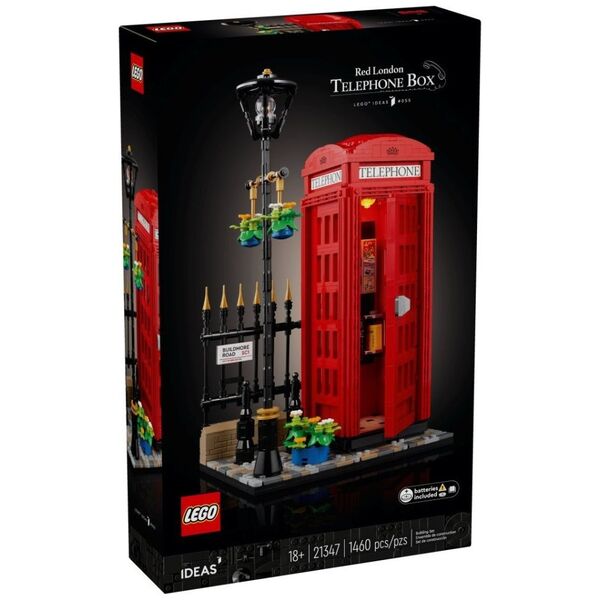 LEGO Ideas Czerwona londyńska budka telefoniczna (21347)