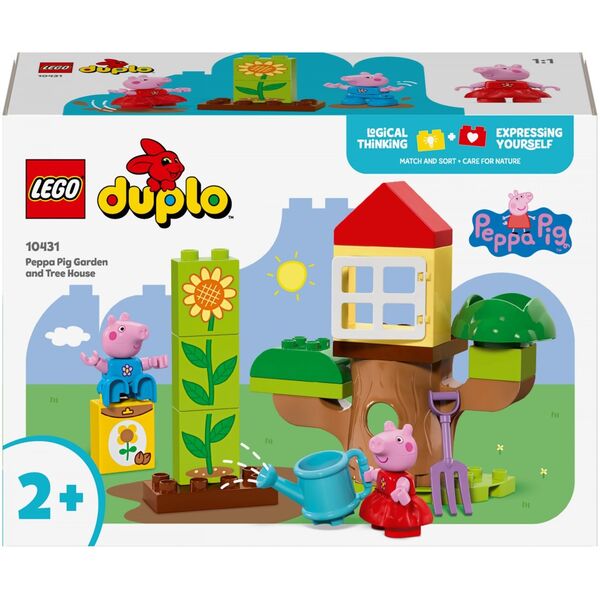 LEGO Duplo Ogród i domek na drzewie Peppy (10431)