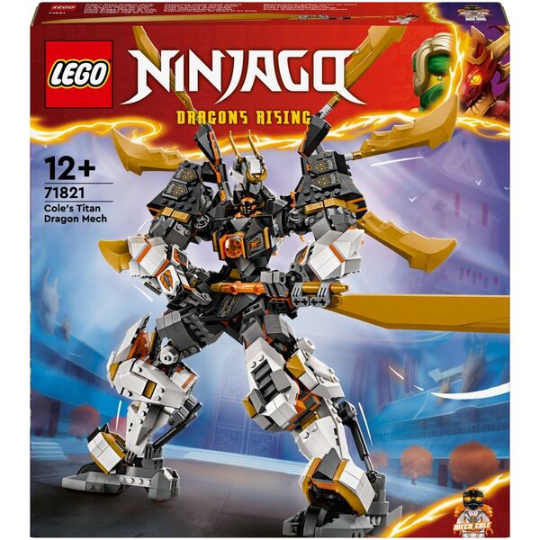 LEGO Ninjago Tytanowy smok-mech Cole’a (71821)