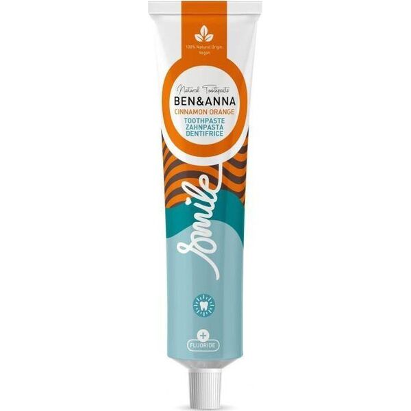 Ben&Anna BEN&ANNA Natural Toothpaste Pomarańcza z Cynamonem 75ml