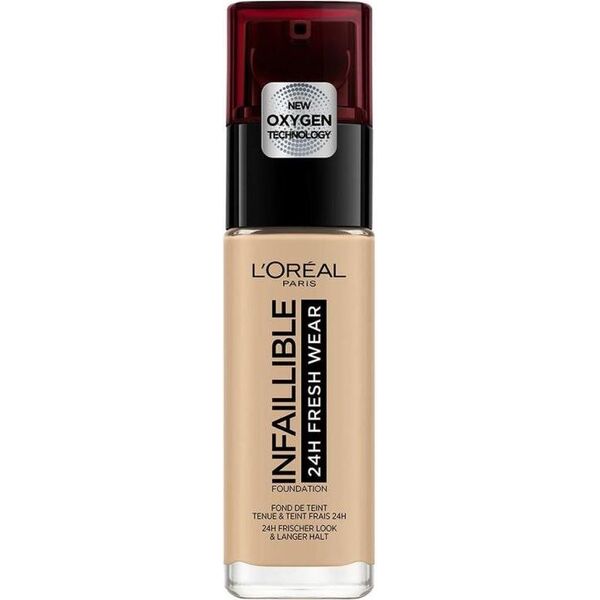 L’Oreal Paris Infallible 24H Fresh Wear Foundation 125 Natural Rose 30ml