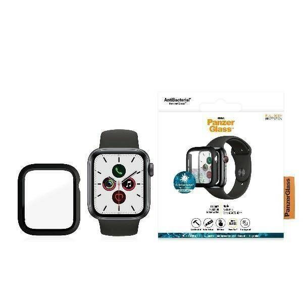 Tempered Glass 5D APPLE WATCH 4 / 5 / 6 / SE (40MM) PanzerGlass Full Body black 5711724036408