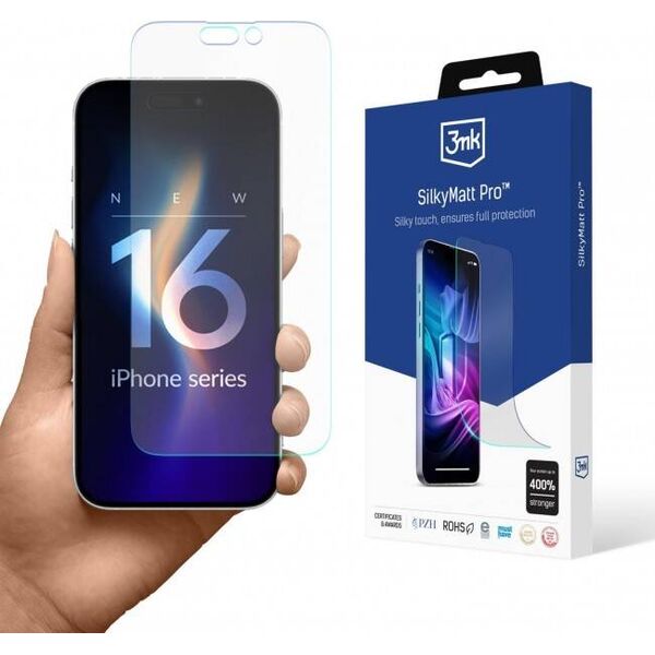 Protective Film IPHONE 16 PRO 3MK Silky Matt Pro 5903108589185