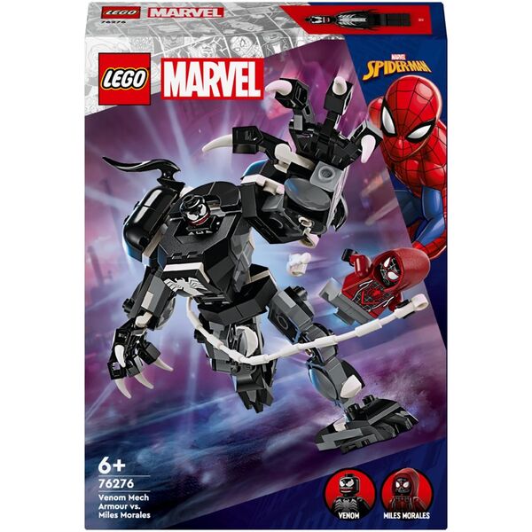 LEGO Marvel Mechaniczna zbroja Venoma vs. Miles Morales (76276)