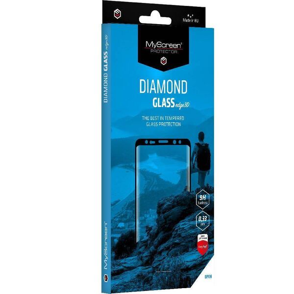 Tempered Glass MOTOROLA MOTO G85 5G MyScreen Diamond Glass Edge 3D black 5904433239219