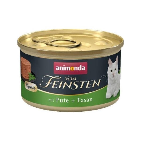 Animonda KOT V.FEINSTEN MOUSSE INDYK, BAŻANT puszka 85g