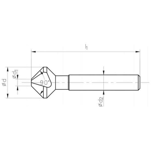 Fanar POGLEBIACZ DIN 335-C 10,4  HSSE TIN