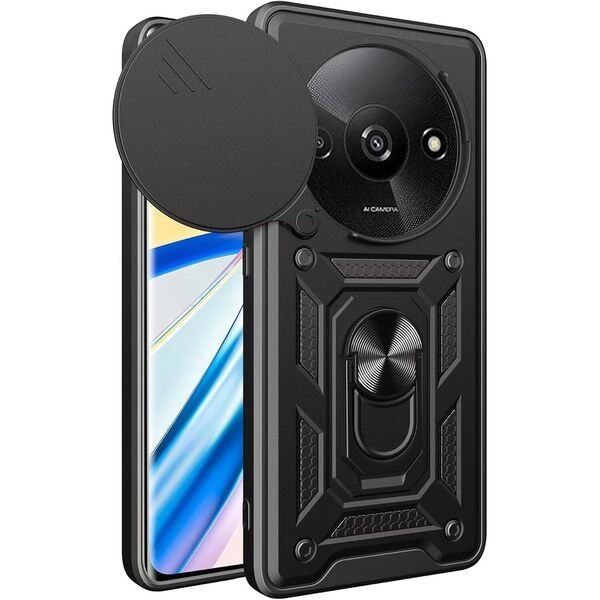 Case XIAOMI REDMI A3 Nexeri CamShield Pro black 5905884810507