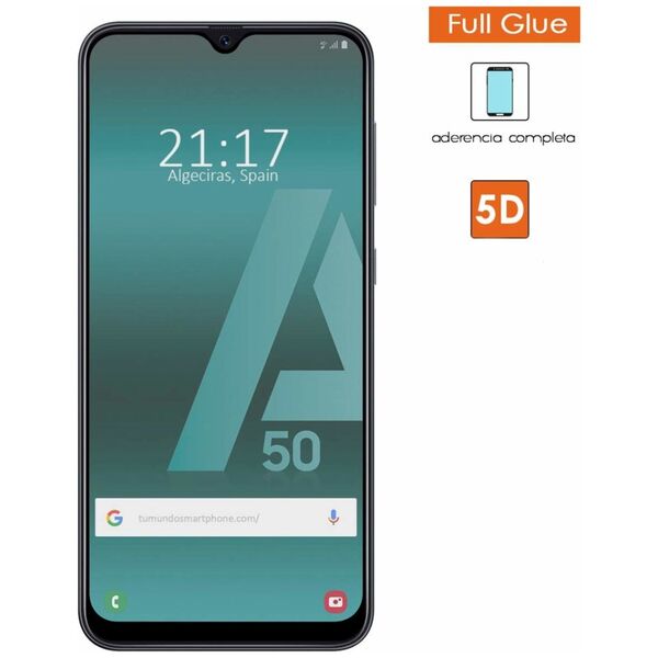 Tempered glass 5D SAMSUNG GALAXY A40 Full Glue black 5904161111481