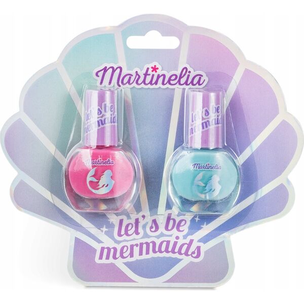 MARTINELIA_SET Let's Be Mermaids lakier do paznokci 2szt.