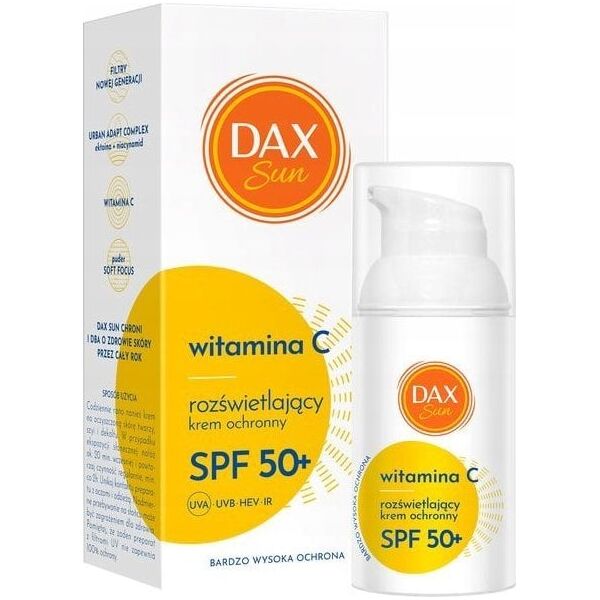 DAX_Sun regenerujący krem ochronny z vitaminą C SPF50+ 30ml