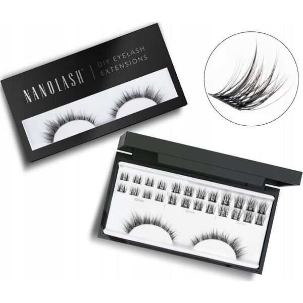 NANOLASH_Eyelash sztuczne rzęsy w kępkach Divine 36szt.