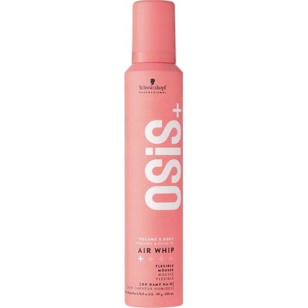 SCHWARZKOPF PROFESSIONAL_Osis+ Air Whip elastyczna pianka ulepszająca podatność włosów na układanie 200ml