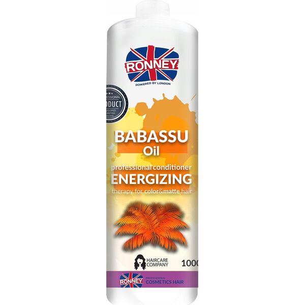 RONNEY_Babassu Oil Professional Conditioner Energizing energetyzująca odżywka z olejem babassu 1000ml