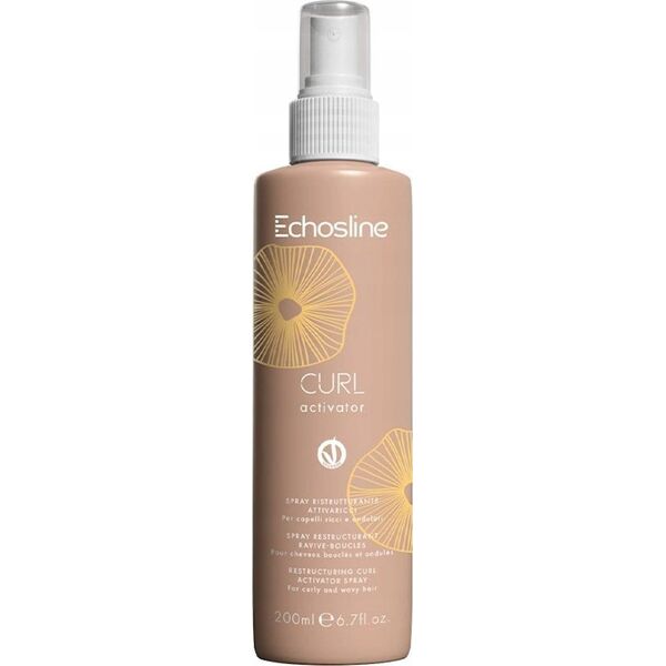 ECHOSLINE_Curl aktywator skrętu do włosów kręconych i falowanych w sprayu 200ml