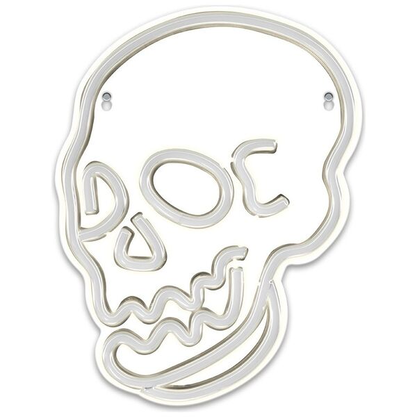 Neon PLEXI LED SKULL white FPNE07X Forever Light 5900495624642