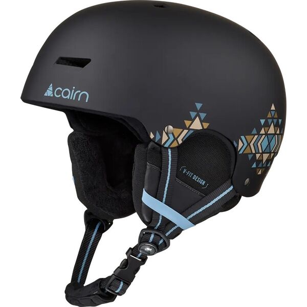 Cairn CAIRN KASK DARWIN JUNIOR MAT BLACK ETHANIC 53/54