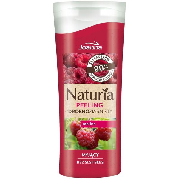 Joanna Joanna Naturia Peeling do ciała drobnoziarnisty Malina 100g