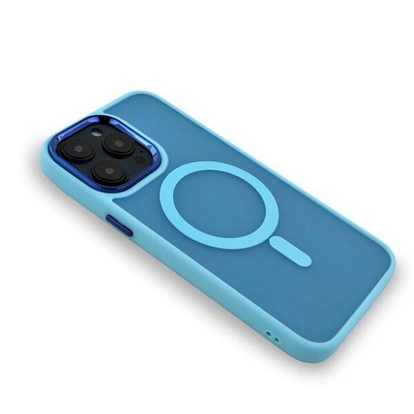 Case IPHONE 16 PRO MAX Matt MagSafe light blue 5905884820315