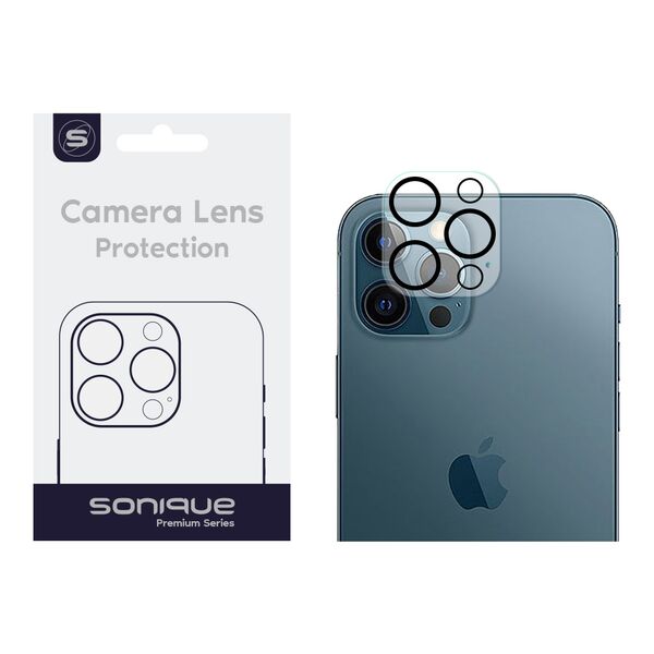 Camera Protection Sonique Lens Full Cover Apple iPhone 12 Pro Max Black 5210312036337