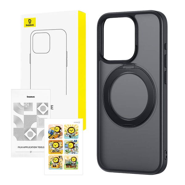 Baseus Baseus SkyRing 360° Case with stand for iP 13/14 (black) 067831  P60161005101-02 έως και 12 άτοκες δόσεις 6932172659325