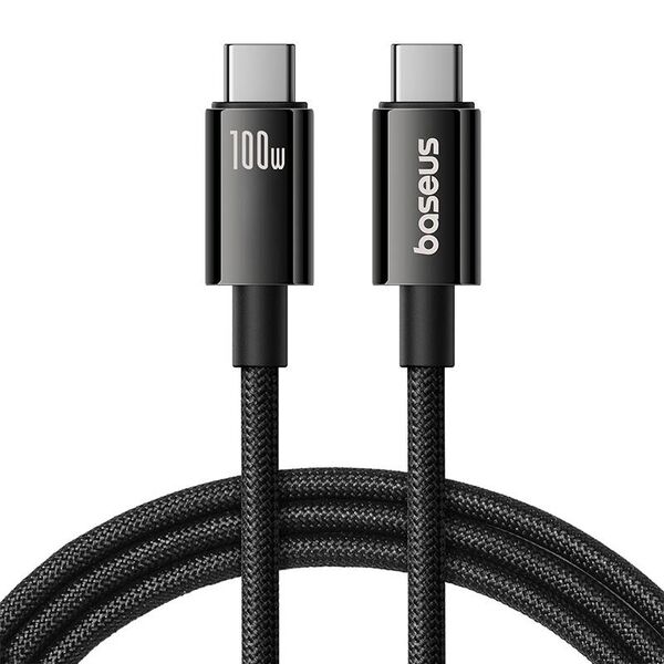 Baseus Baseus Cable USB Tungsten Gold USB-C to USB-C 100W 1,5m (black) 067843  P10319800111-00 έως και 12 άτοκες δόσεις 6932172657673