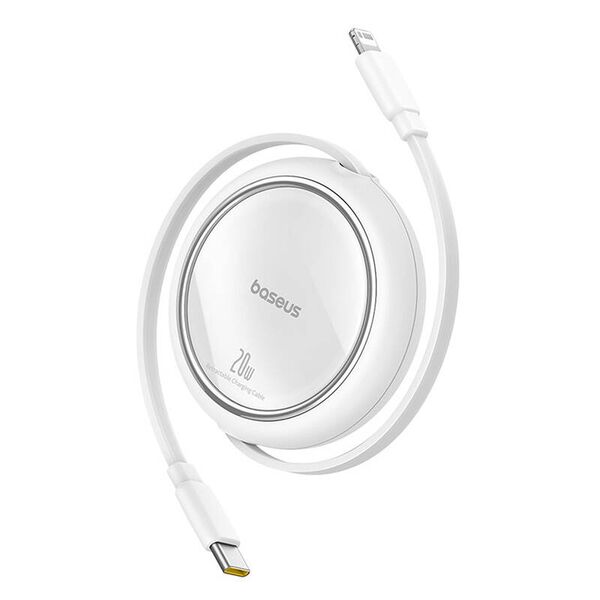 Baseus Baseus Free2Pull Cable USB-C to iP 20W (white) 067844  P10364501211-00 έως και 12 άτοκες δόσεις 6932172661335