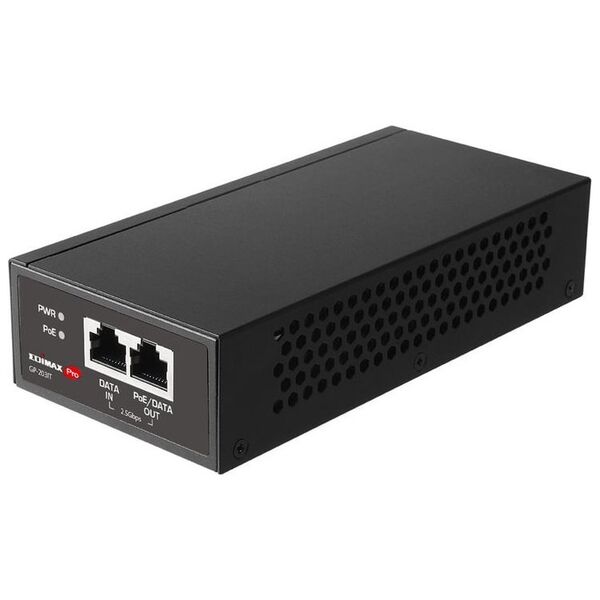 EdiMax Edimax GP-203IT adapter PoE 2.5 Gigabit Ethernet, Fast Ethernet, Gigabit Ethernet