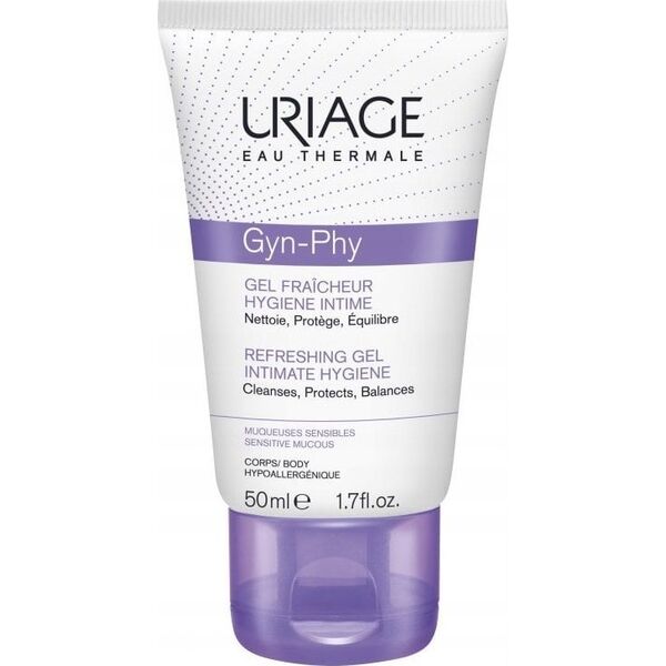 Alkotest URIAGE_Gyn-Phy Intimate Hygiene Refreshing Gel odświeżający żel do higieny intymnej 50ml