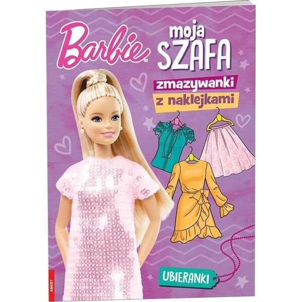 Ameet Barbie. Moja szafa. Zmazywanki z naklejkami