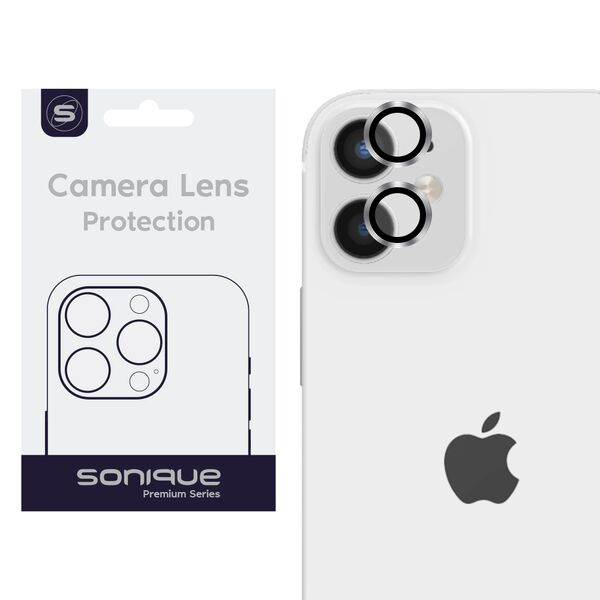 Camera Protection Sonique Lens Pro Apple iPhone 11 / iPhone 12 mini / iPhone 12 Silver 5210312036627