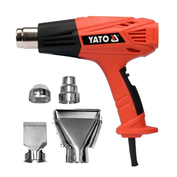 YATO ΠΙΣΤΟΛΙ ΘΕΡΜΟΥ ΑΕΡΑ 2000W 450-600C YT-82294 20182294 ΤΕΜΑΧΙΟ εως 12 άτοκες δόσεις